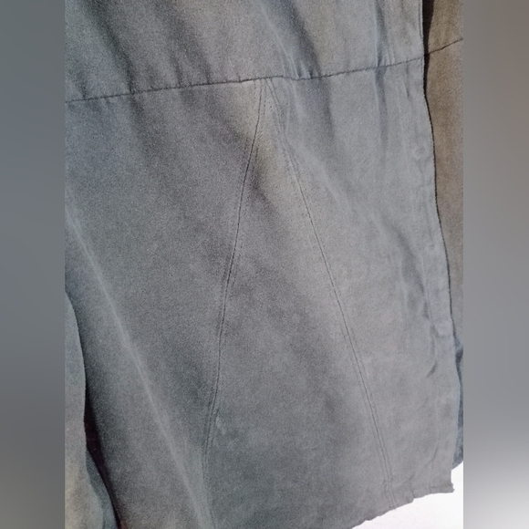 Baby & Me Green Overcoat **EUC** - Picture 3 of 5